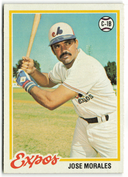 1978 Topps #374 Jose Morales