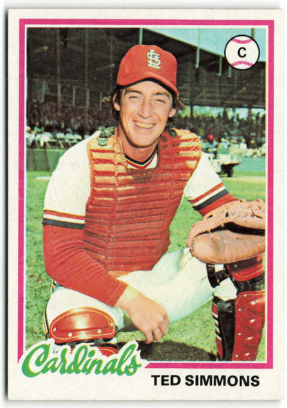 1978 Topps #380 Ted Simmons