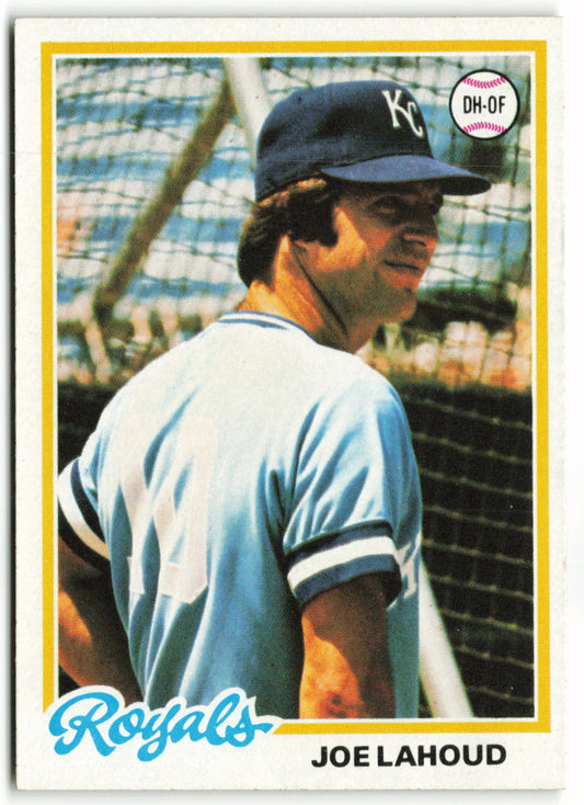 1978 Topps #382 Joe Lahoud