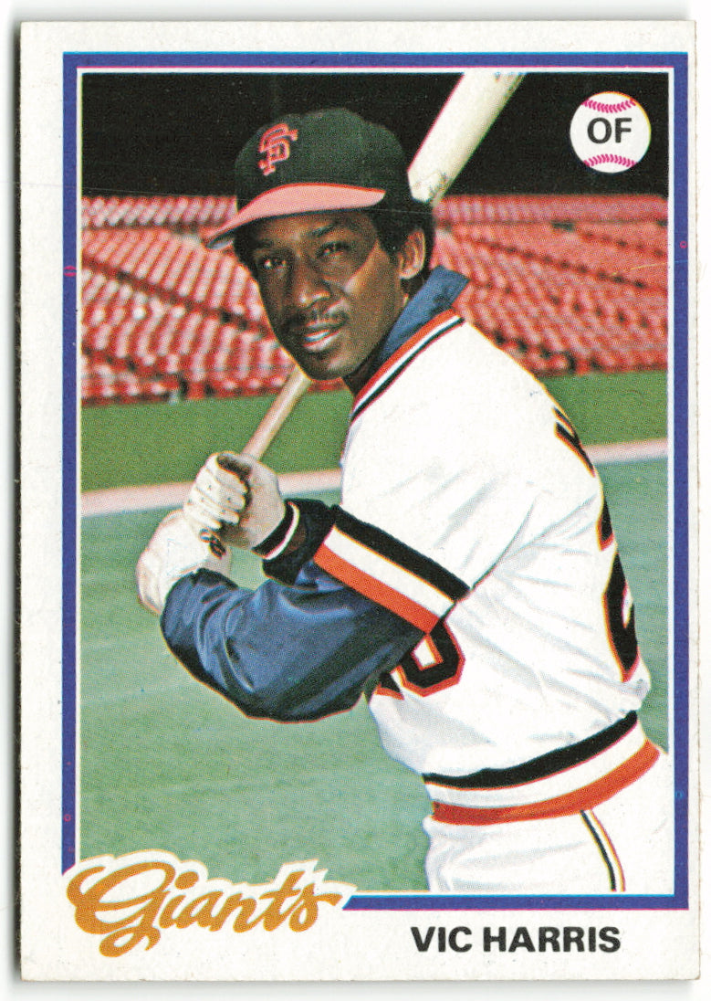 1978 Topps #436 Vic Harris