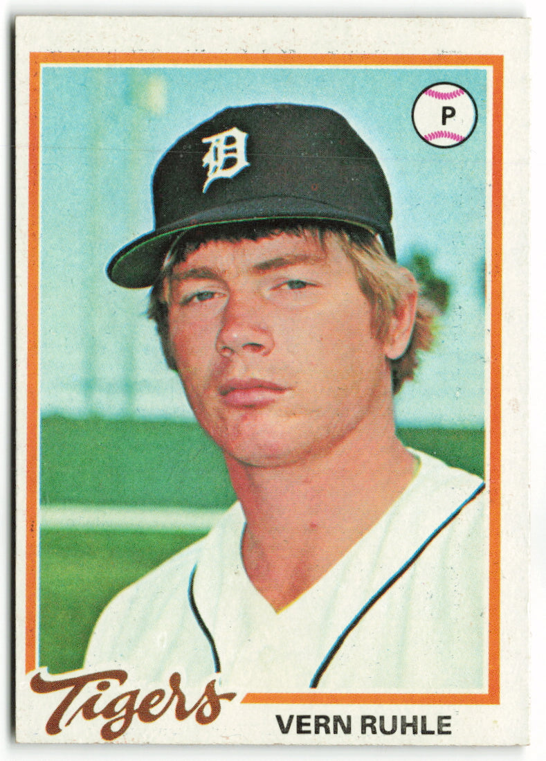 1978 Topps #456 Vern Ruhle