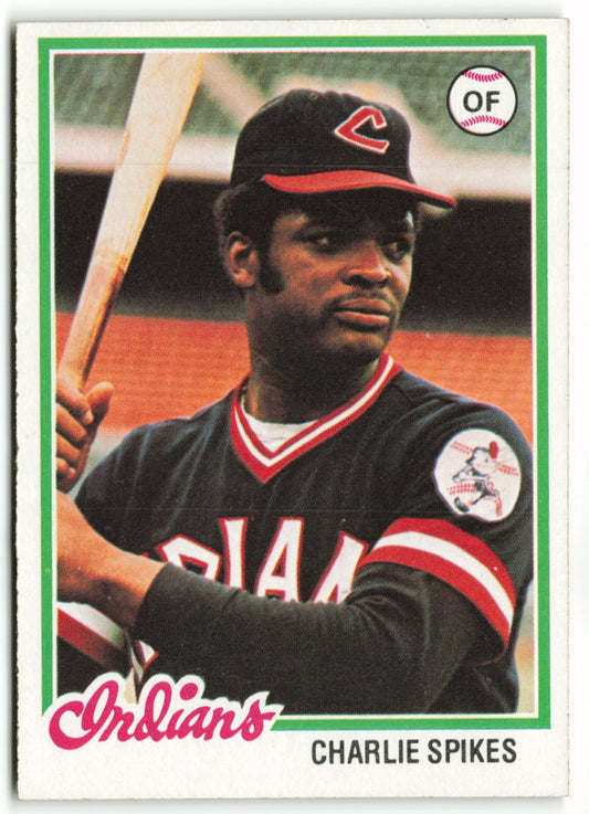 1978 Topps #459 Charlie Spikes