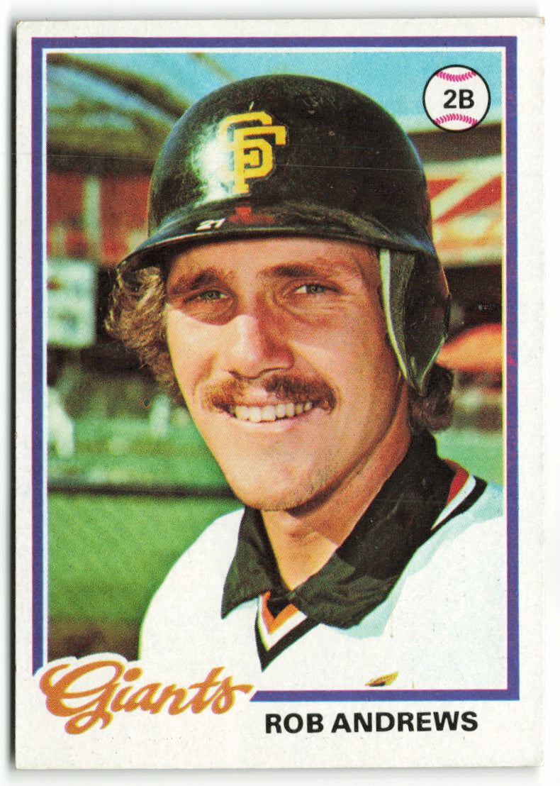 1978 Topps #461 Rob Andrews