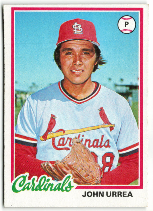 1978 Topps #587 John Urrea