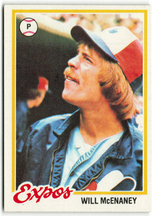 1978 Topps #603 Will McEnaney