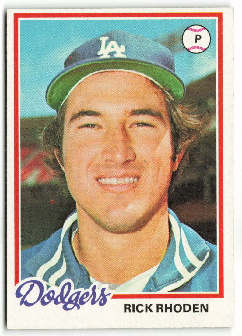 1978 Topps #605 Rick Rhoden