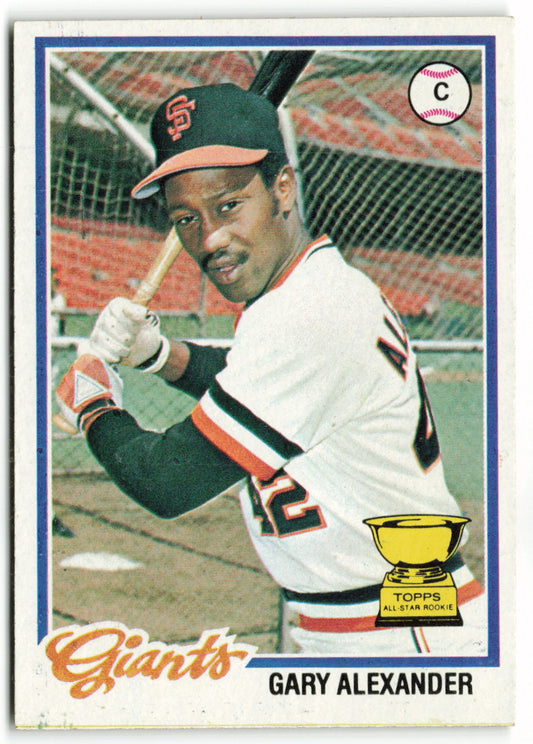 1978 Topps #624 Gary Alexander