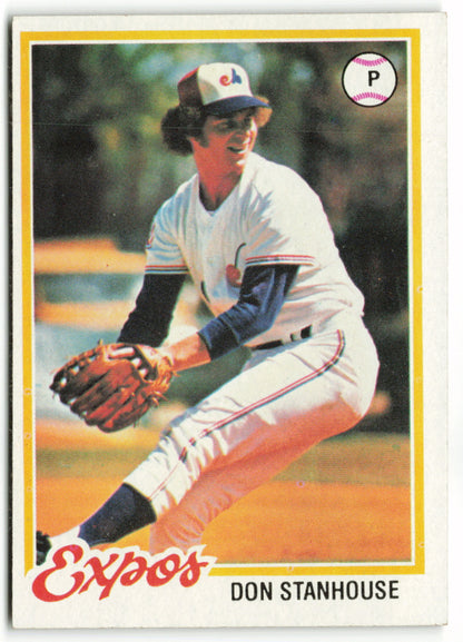 1978 Topps #629 Don Stanhouse