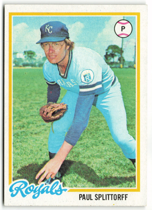 1978 Topps #638 Paul Splittorff