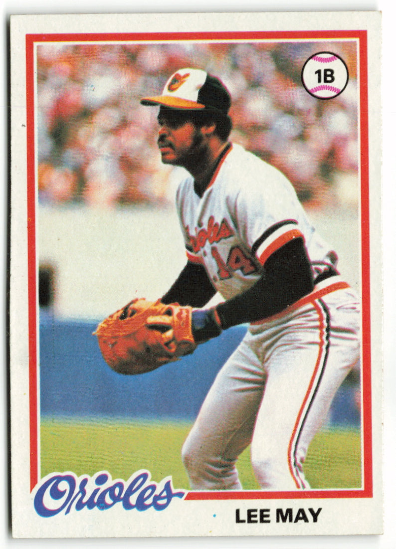 1978 Topps #640 Lee May