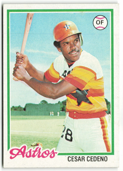 1978 Topps #650 Cesar Cedeno