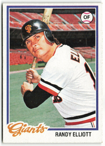 1978 Topps #719 Randy Elliott