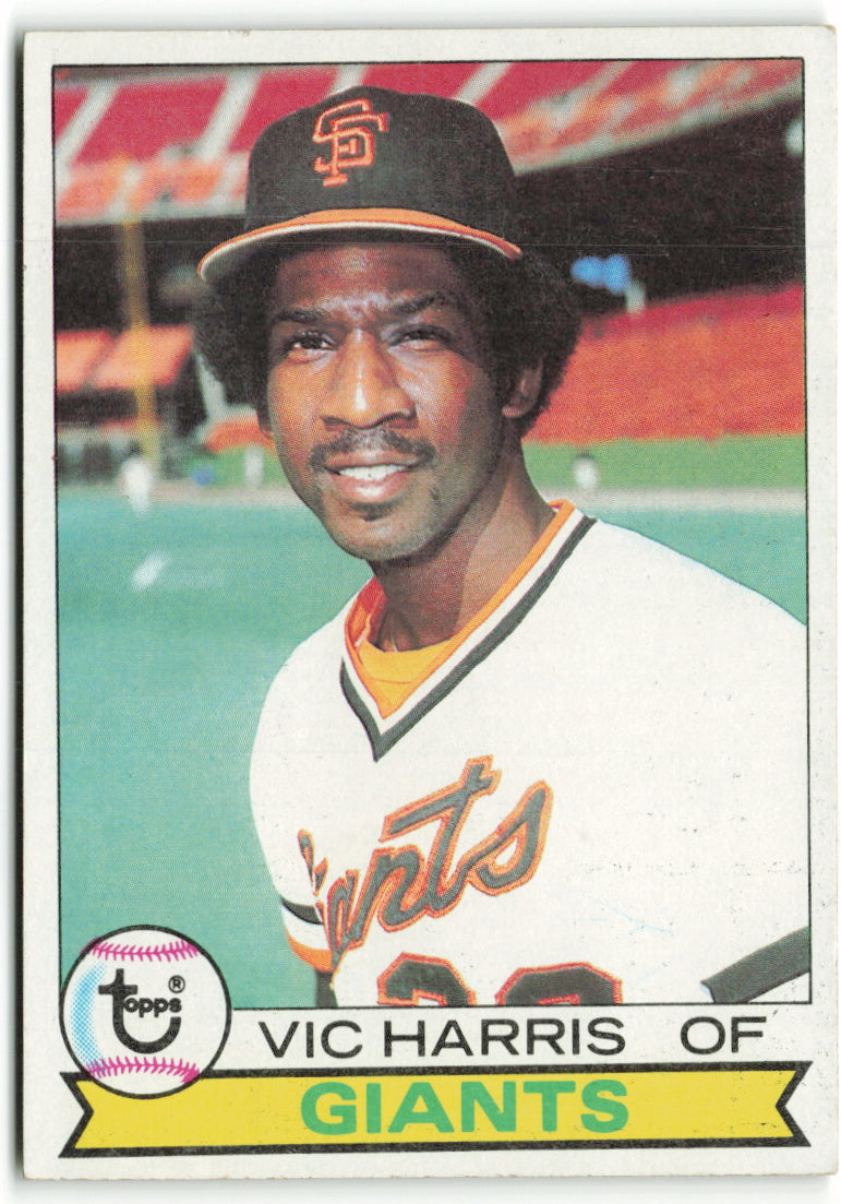 1979 Topps #338 Vic Harris