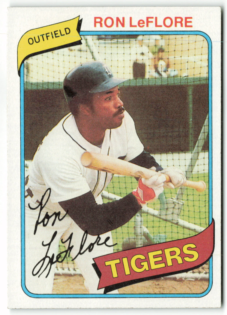 1980 Topps #080 Ron LeFlore