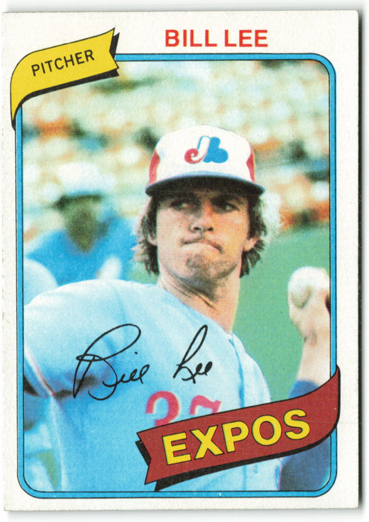 1980 Topps #097 Bill Lee