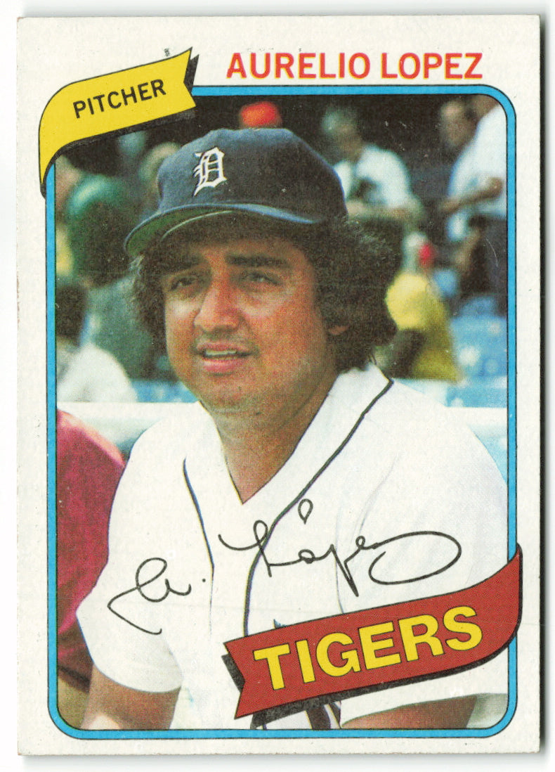 1980 Topps #101 Aurelio Lopez