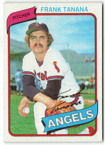 1980 Topps #105 Frank Tanana