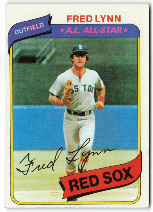 1980 Topps #110 Fred Lynn AS