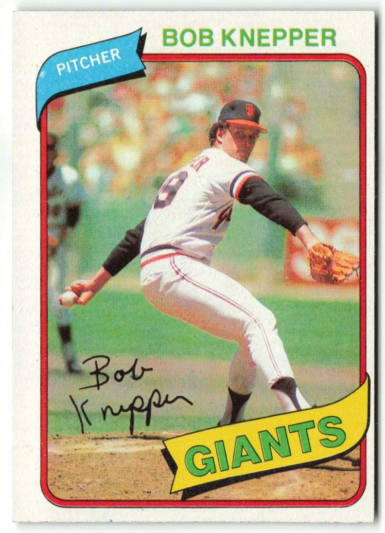 1980 Topps #111 Bob Knepper