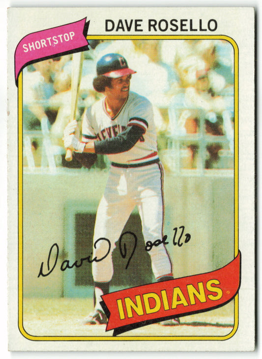 1980 Topps #122 Dave Rosello