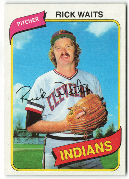 1980 Topps #168 Rick Waits