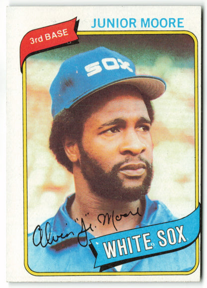 1980 Topps #186 Junior Moore