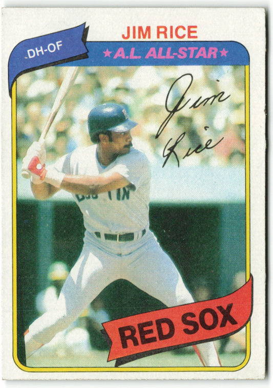 1980 Topps #200 Jim Rice AS