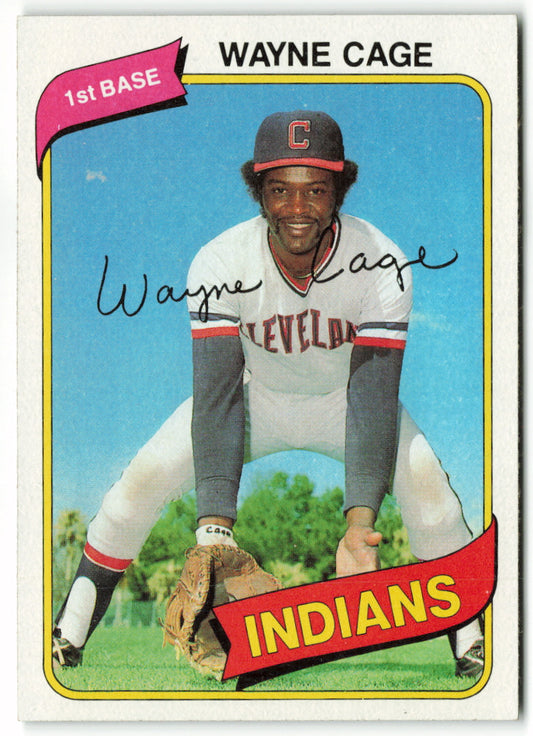 1980 Topps #208 Wayne Cage