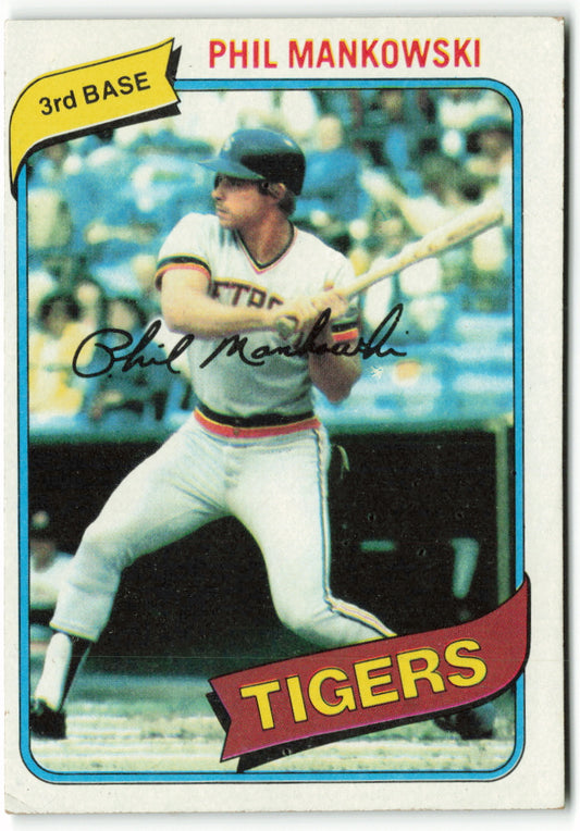 1980 Topps #216 Phil Mankowski