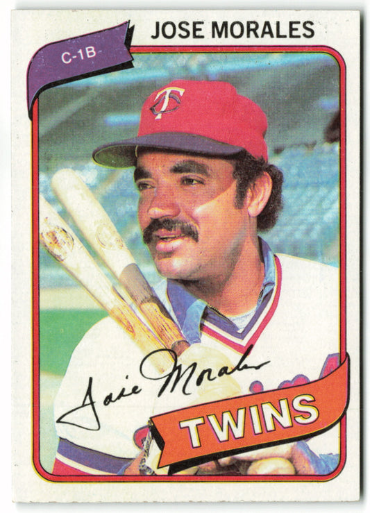 1980 Topps #218 Jose Morales