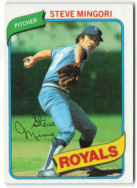 1980 Topps #219 Steve Mingori