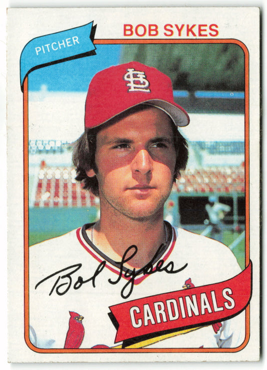 1980 Topps #223 Bob Sykes