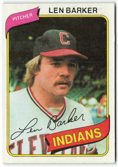 1980 Topps #227 Len Barker