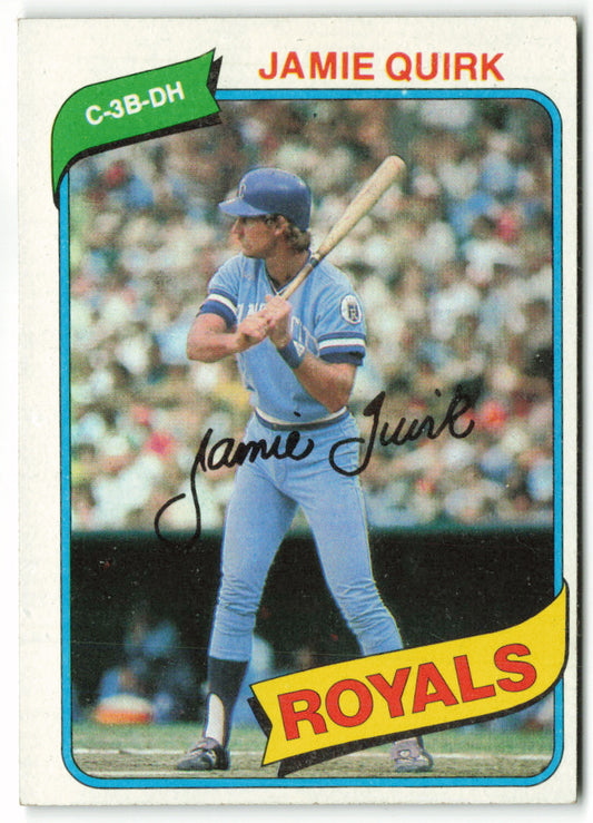 1980 Topps #248 Jamie Quirk