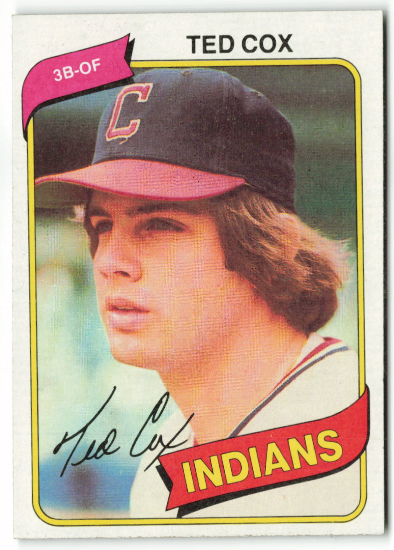 1980 Topps #252 Ted Cox