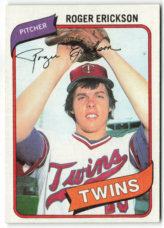 1980 Topps #256 Roger Erickson