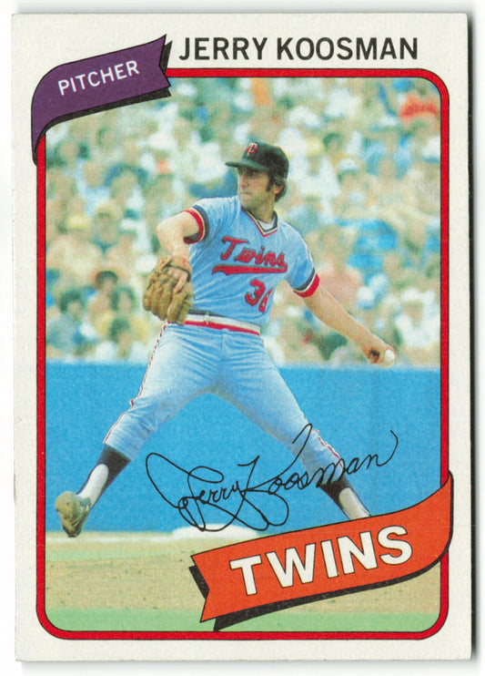 1980 Topps #275 Jerry Koosman