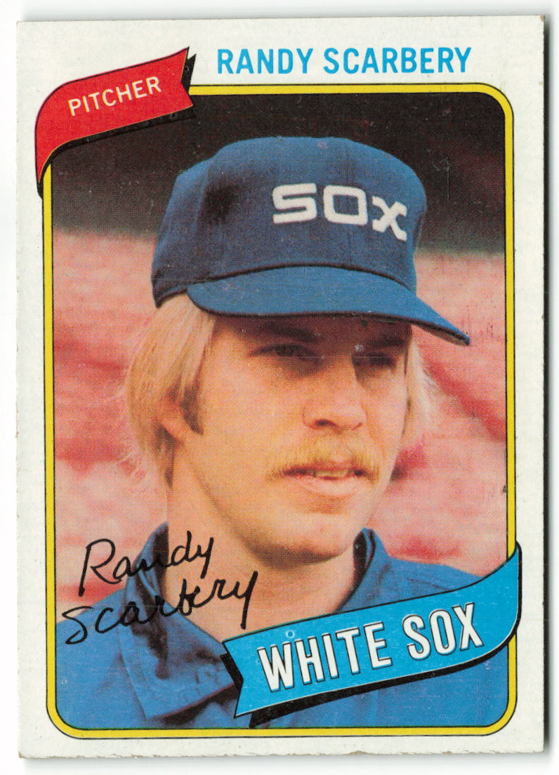 1980 Topps #291 Randy Scarbery RC