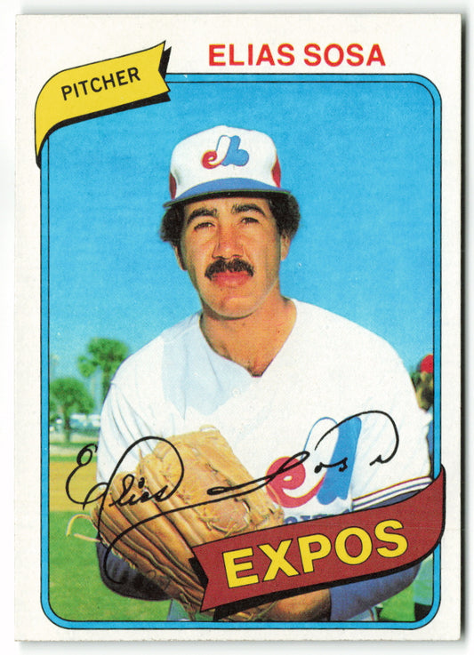 1980 Topps #293 Elias Sosa