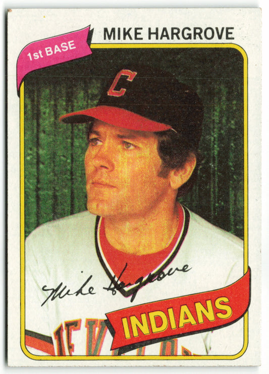 1980 Topps #308 Mike Hargrove