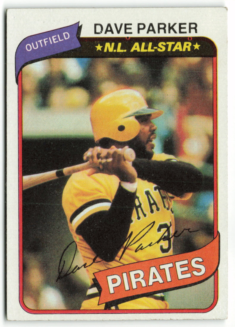 1980 Topps #310 Dave Parker AS