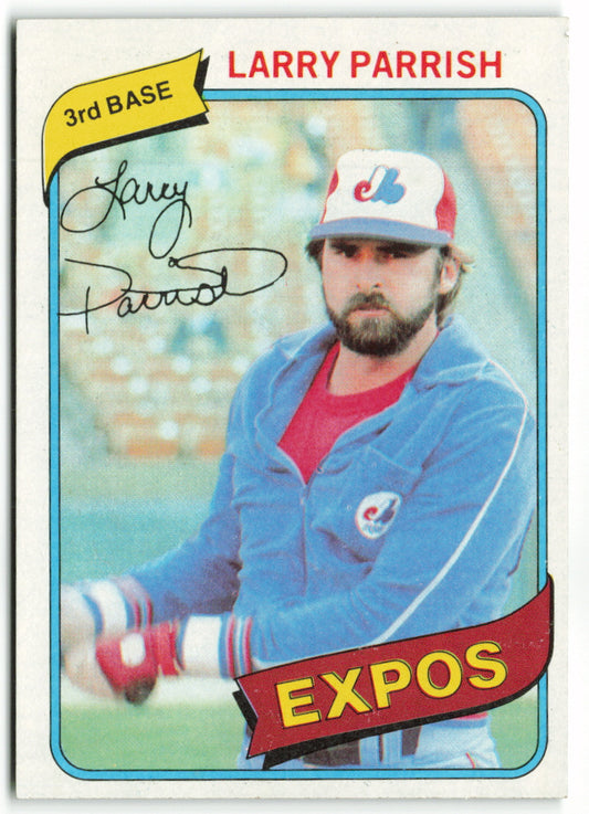 1980 Topps #345 Larry Parrish