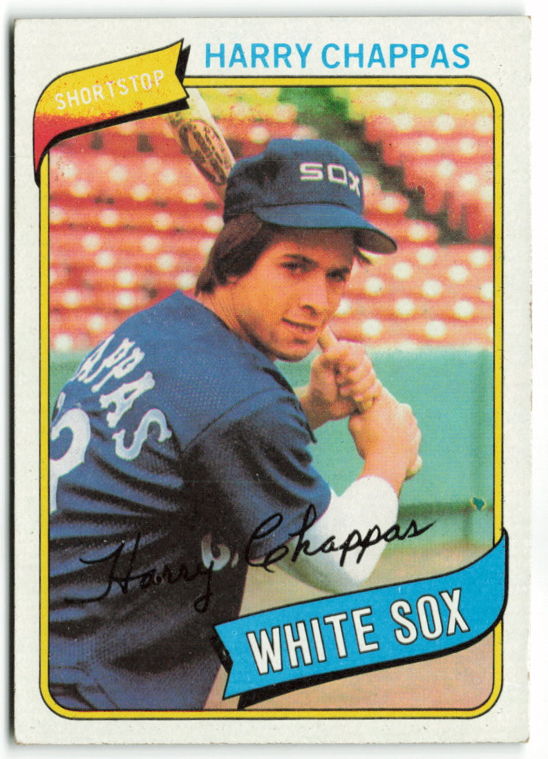 1980 Topps #347 Harry Chappas RC