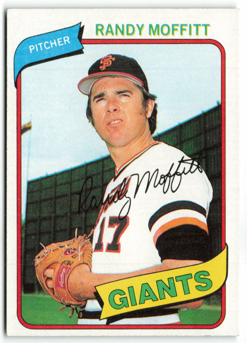 1980 Topps #359 Randy Moffitt