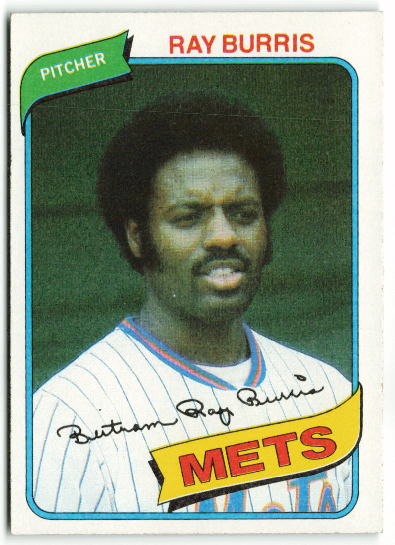 1980 Topps #364 Ray Burris