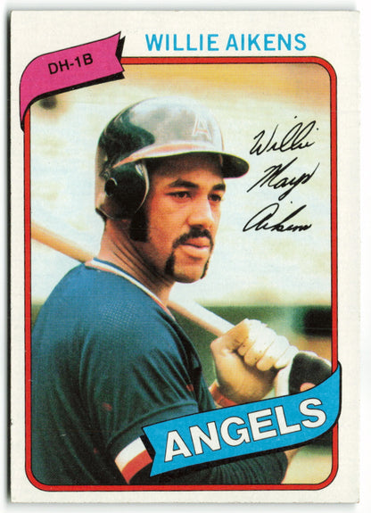 1980 Topps #368 Willie Aikens RC