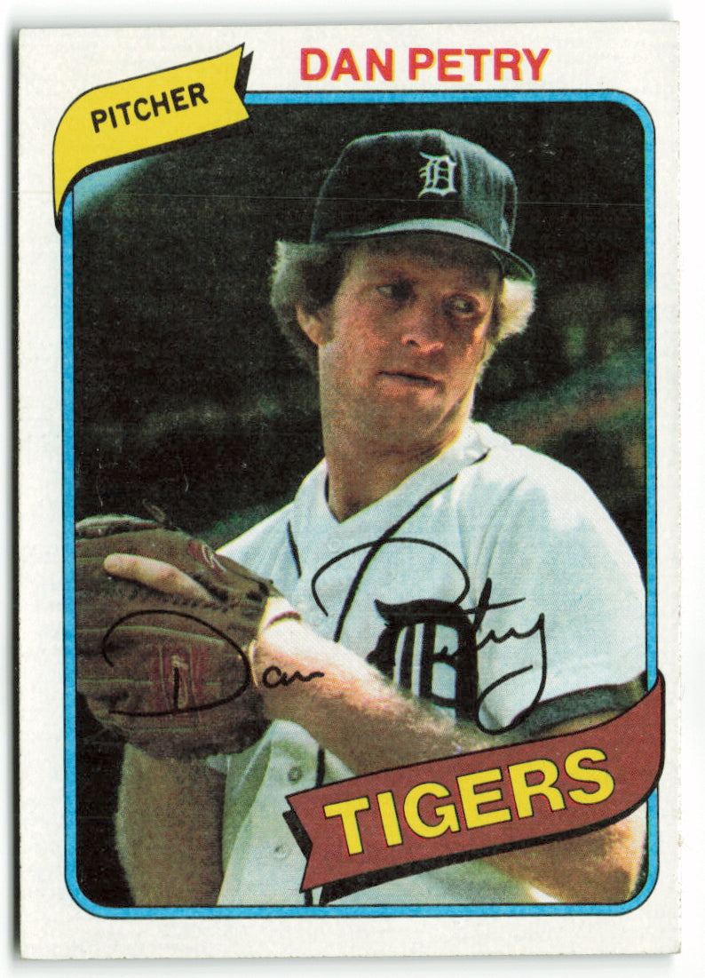 1980 Topps #373 Dan Petry RC