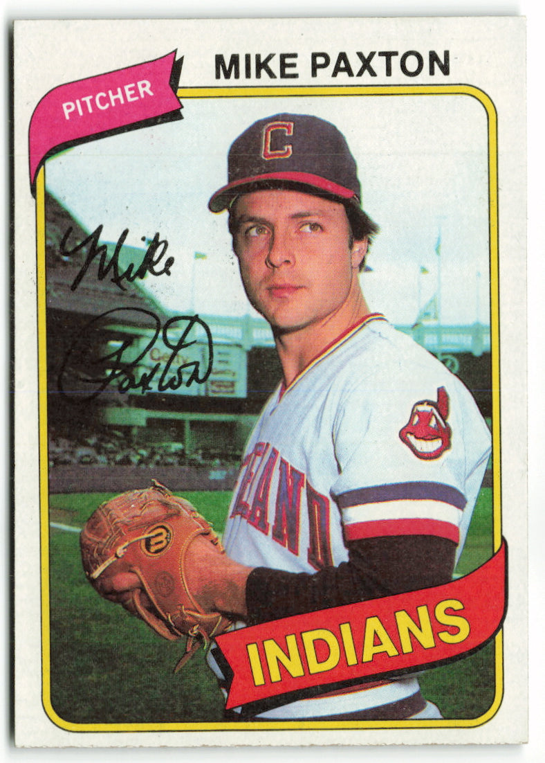 1980 Topps #388 Mike Paxton