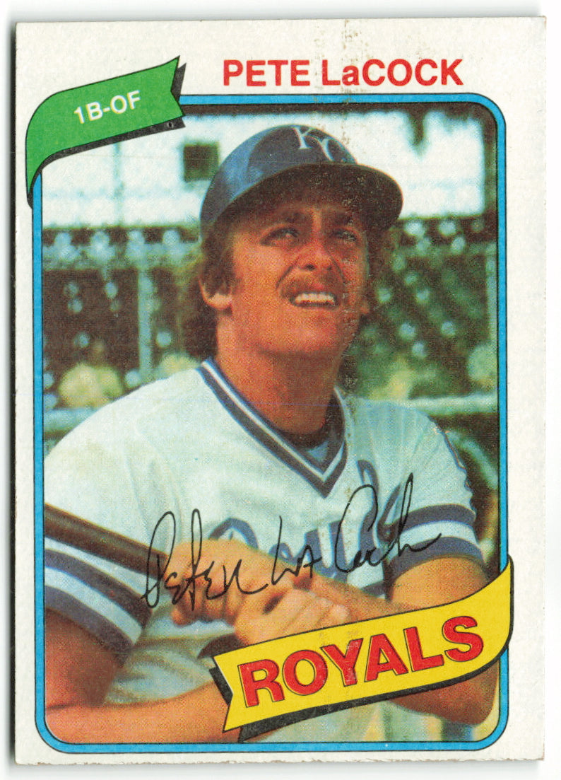 1980 Topps #389 Pete LaCock