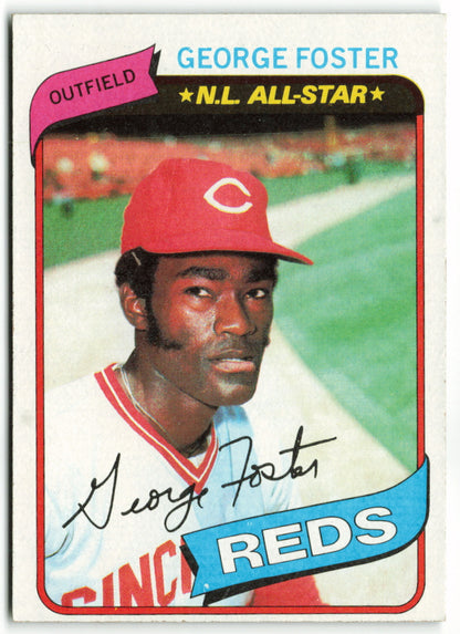 1980 Topps #400 George Foster AS